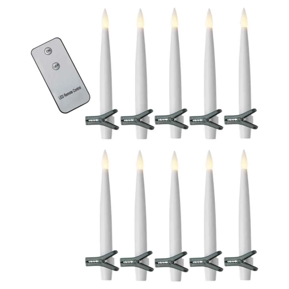 Led julgransljus Antikljus med timer