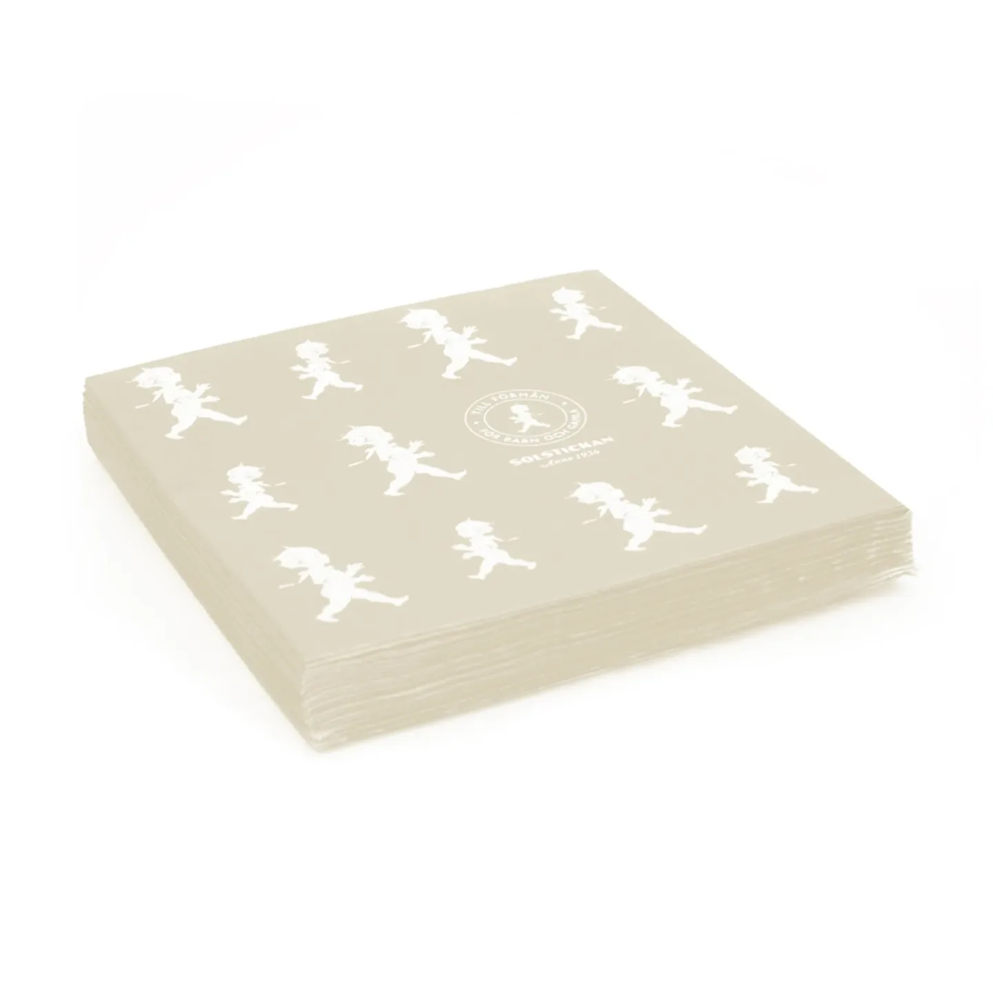 Solstickan Design Solstickan Servietten 33 x 33 cm 20er-Pack Sand