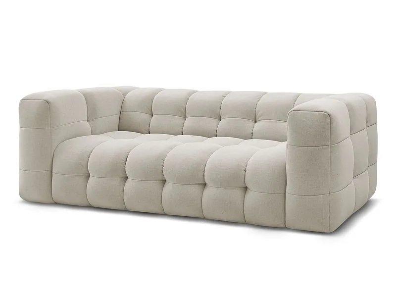 3er Sofa BOBOCHIC CLOUD Stoff beige