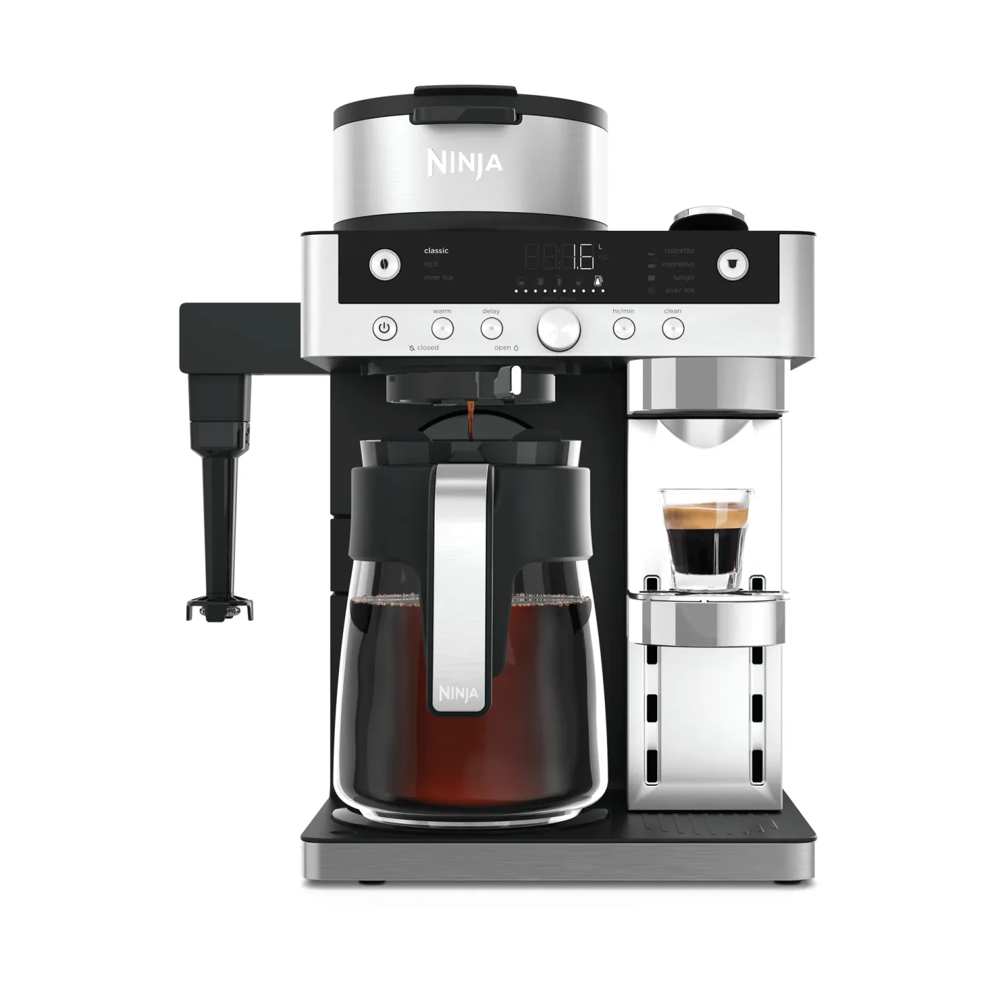Ninja Ninja Prestige Dualbrew automatische Espressomaschine Black