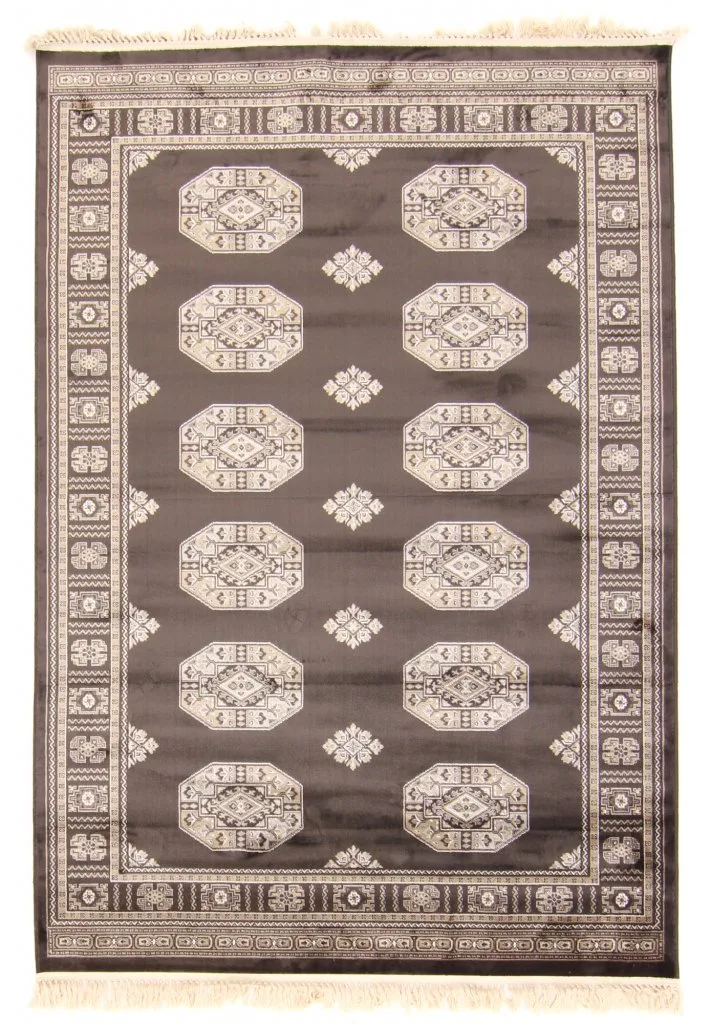 Wilton-teppe - Charikar (sort) (Størrelse: 160 x 230 cm)