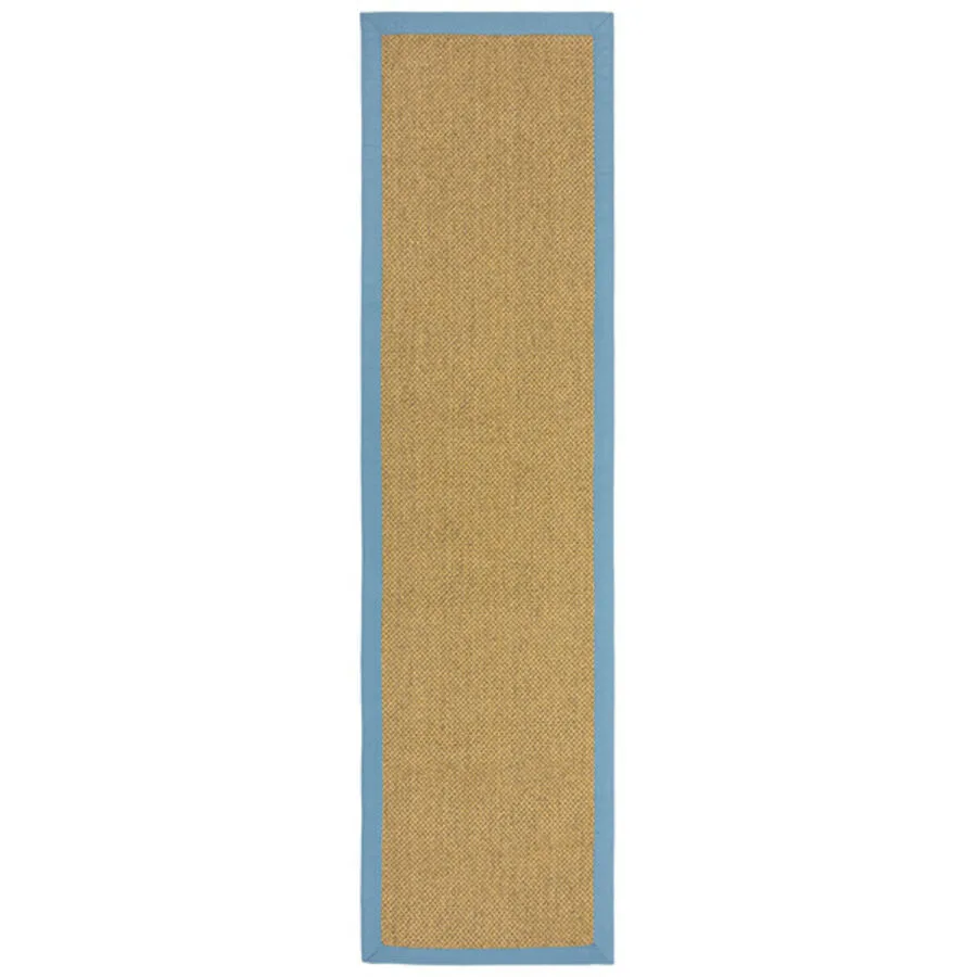 Outdoor-Teppich Yoto braun/blau Anderes Muster Polyester/Polypropylen 60 x 230 cm