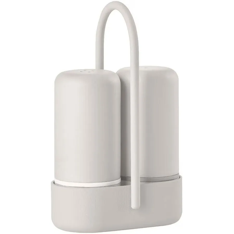 Pfefferstreuer Zone hellgrau Metall H 8.9 cm
