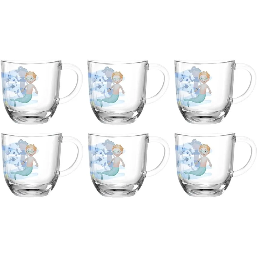 Kindergeschirr Leonardo Mehrfarbig Glas 280 l