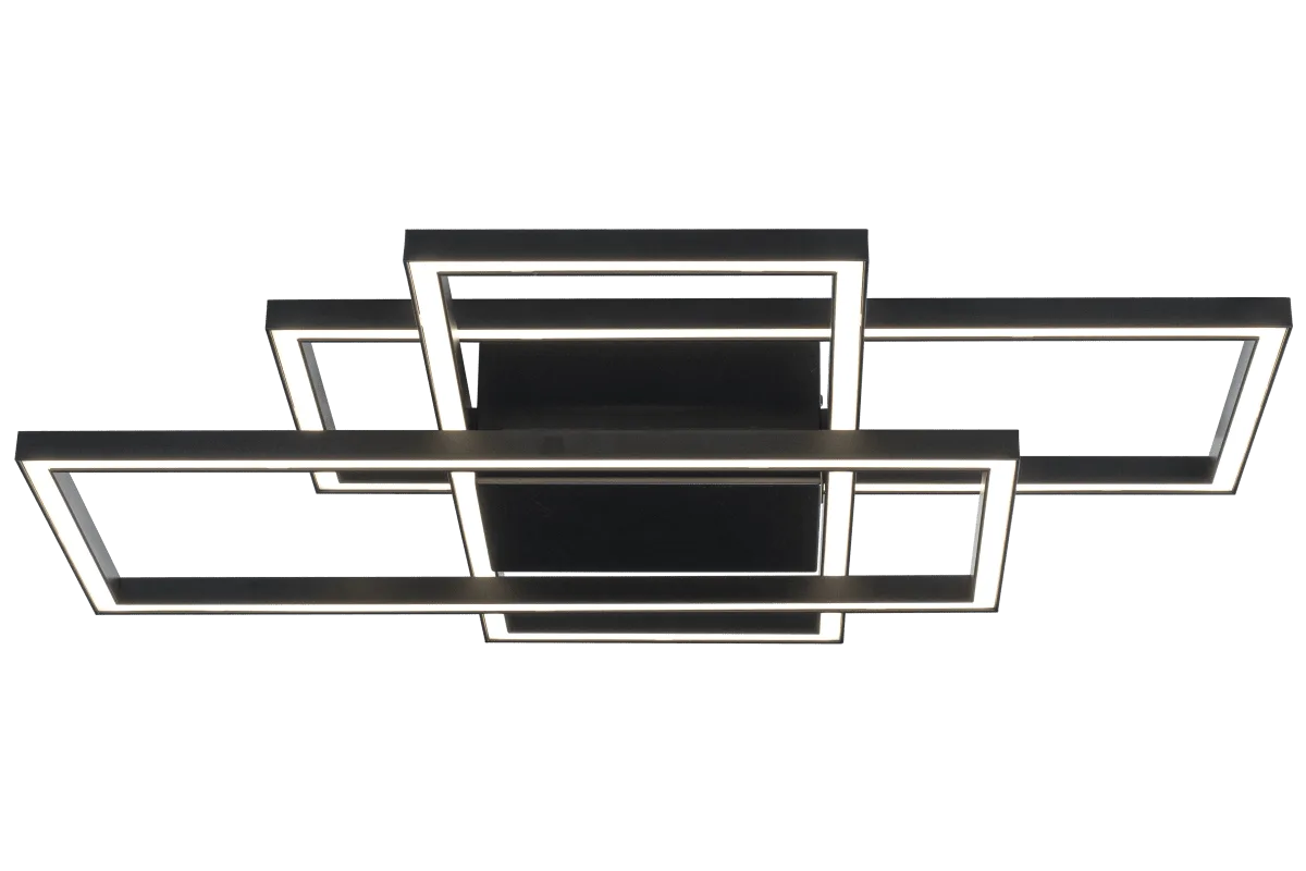 Aneta Lighting - New York 65cm - Takplafond - Svart