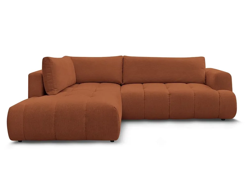 Ecksofa BOBOCHIC FUJI Stoff orange