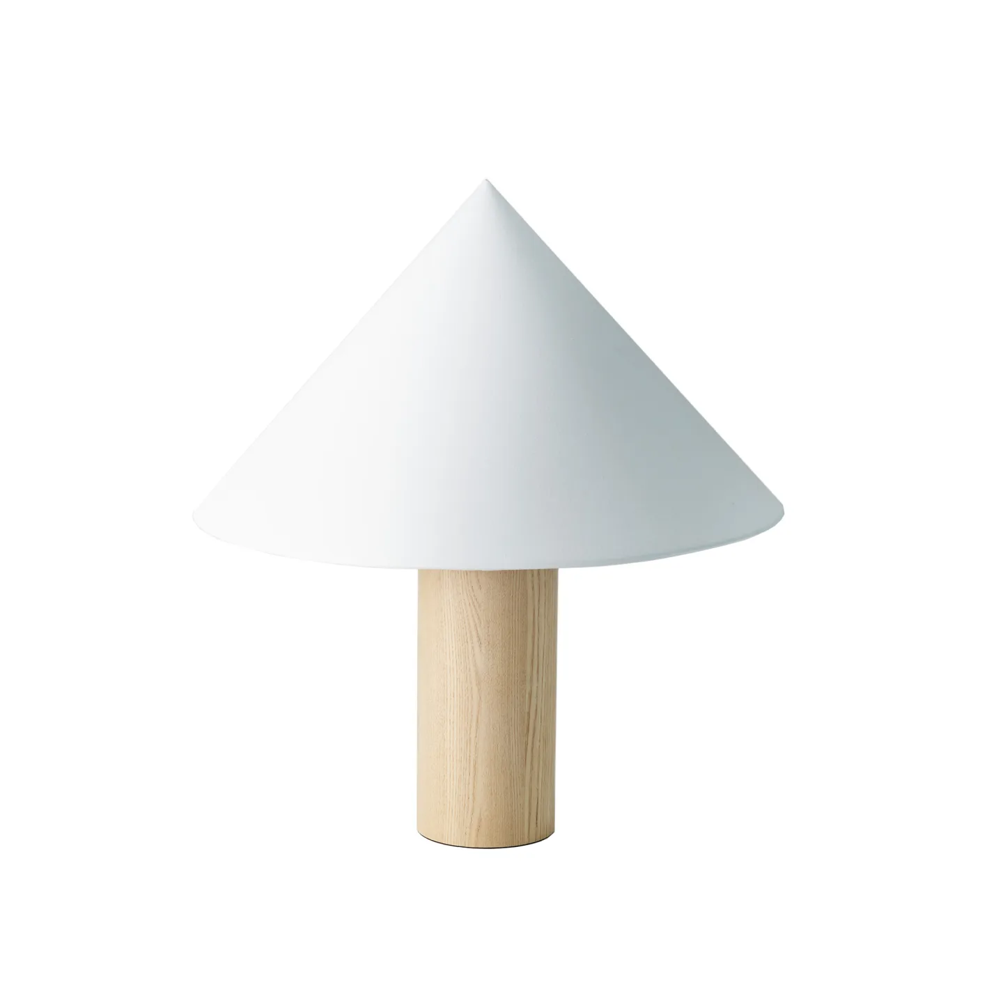 Länna - L.A. Table Lamp Large Light Ash - Bordslampor - Lotta Agaton - Träfärgad - Trä/Textilmaterial