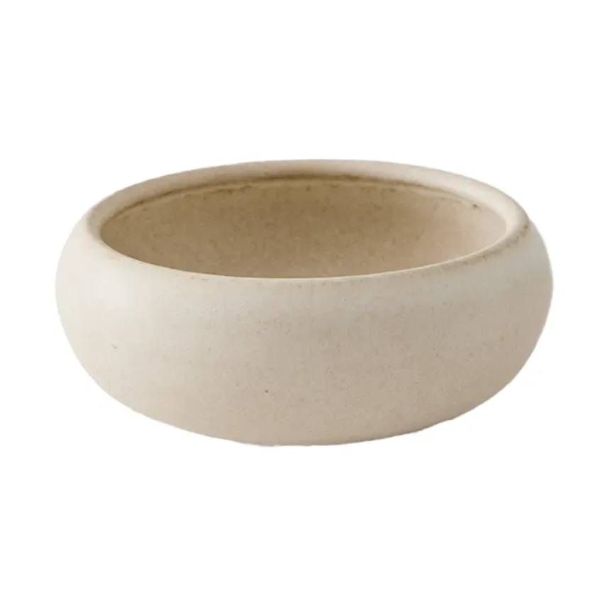 Tell Me More Elba globe Schale Sand beige, Ø11 cm