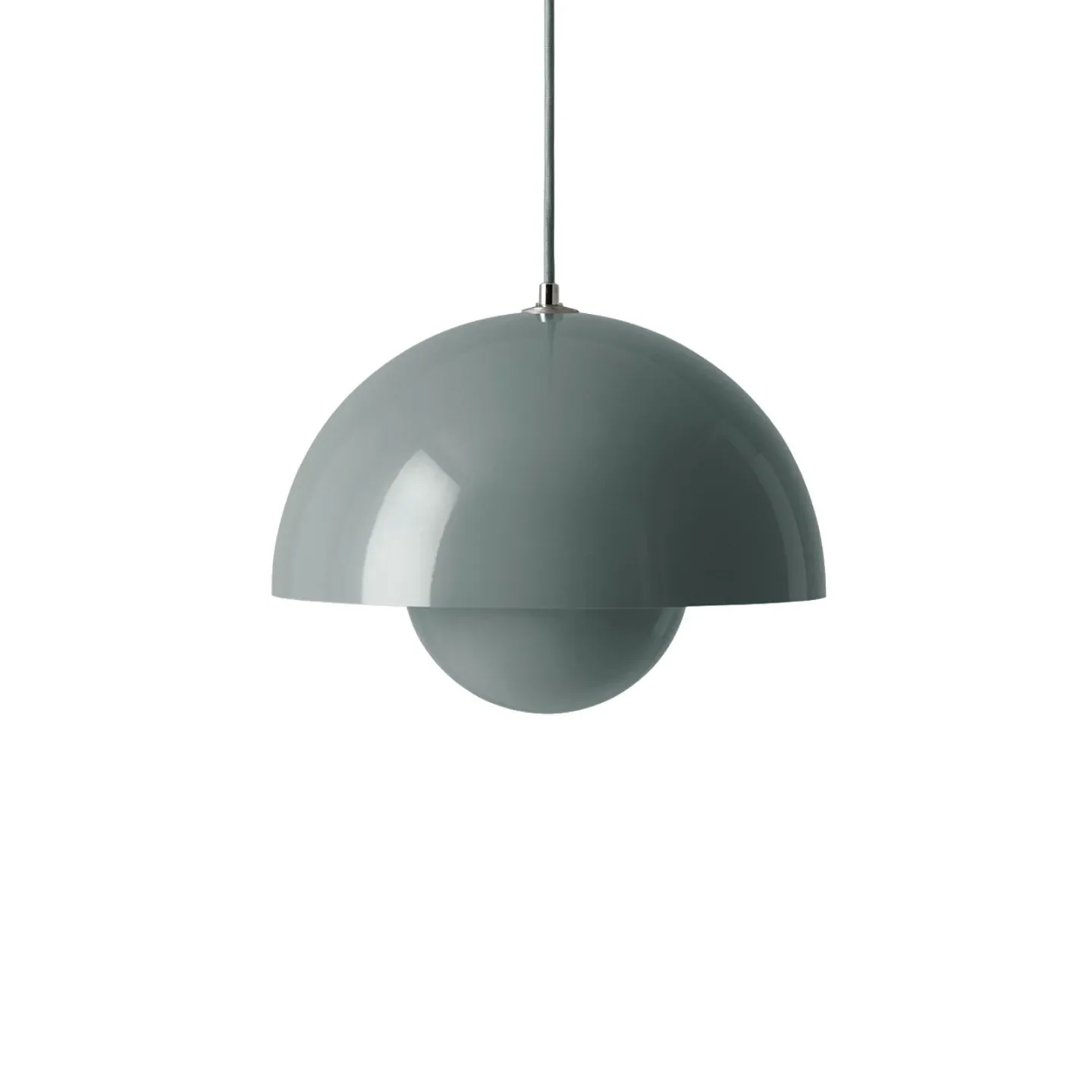 Flowerpot VP2 pendellampe stenblå - &Tradition - Stue - Design - Metal