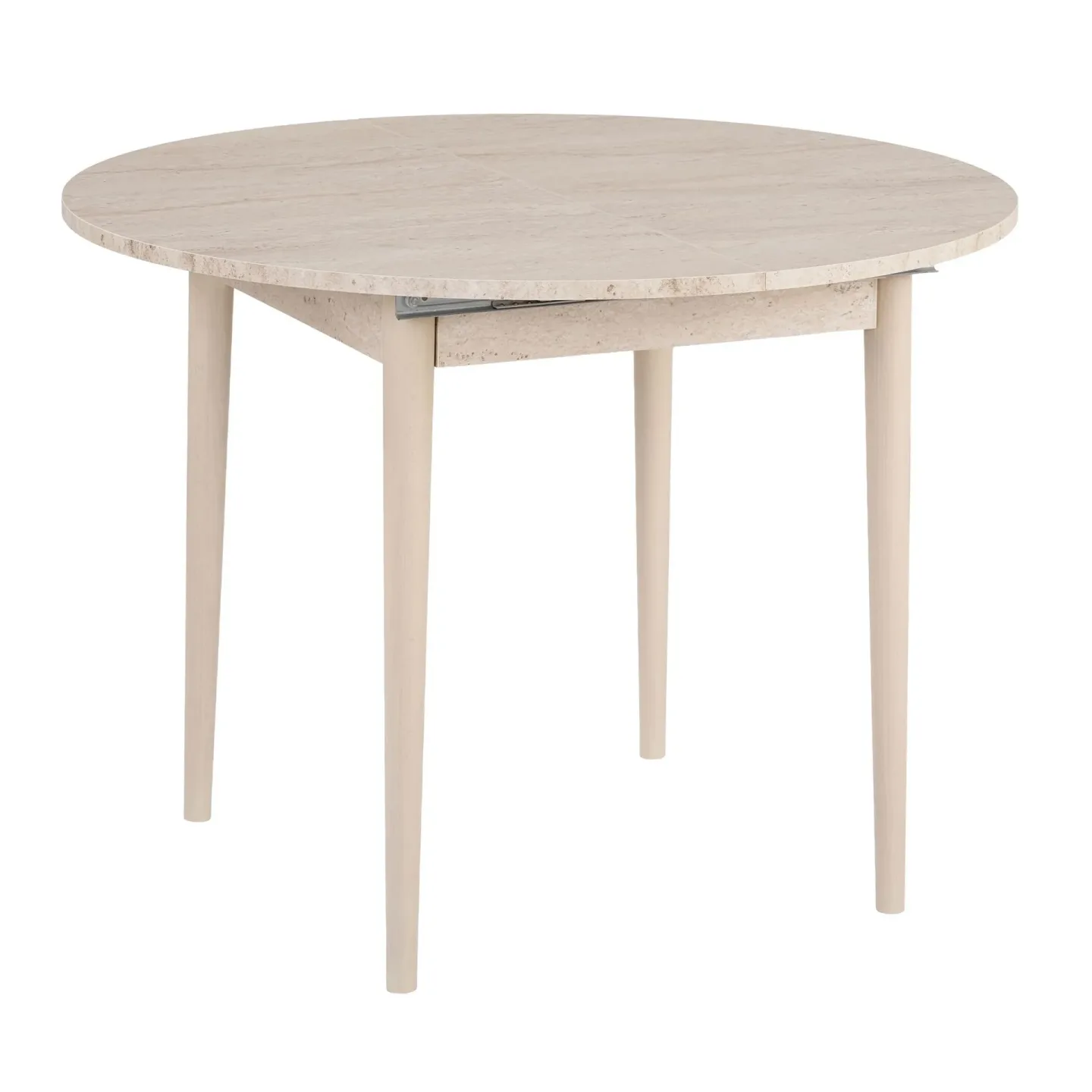 Tralven Matbord 131 cm Rund - Travertin Och Ek