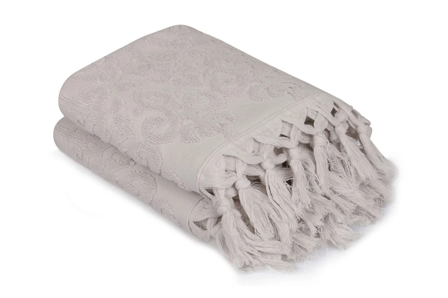 aheser Handduk 50x90 cm 2-pack - Grålila