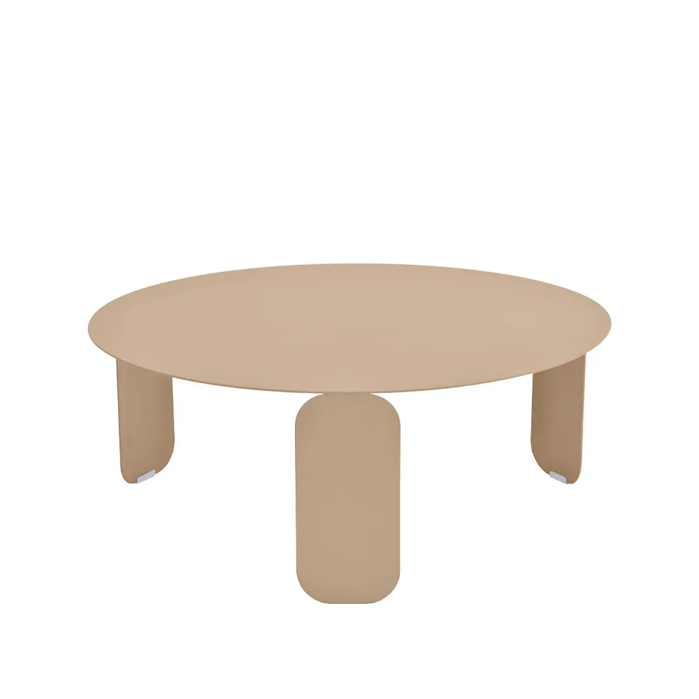 Fermob Bebop Ø80 bord lågt Nutmeg (beige)