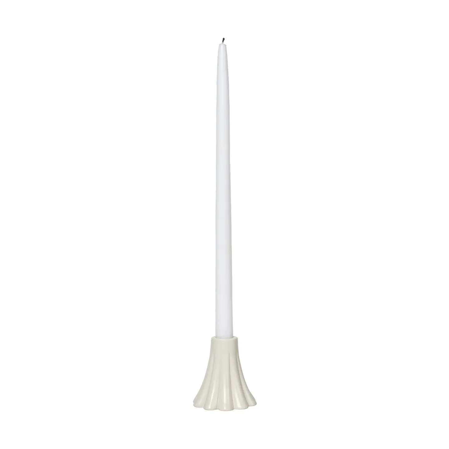 Broste Copenhagen Heli Kerzenhalter 8 cm Creme