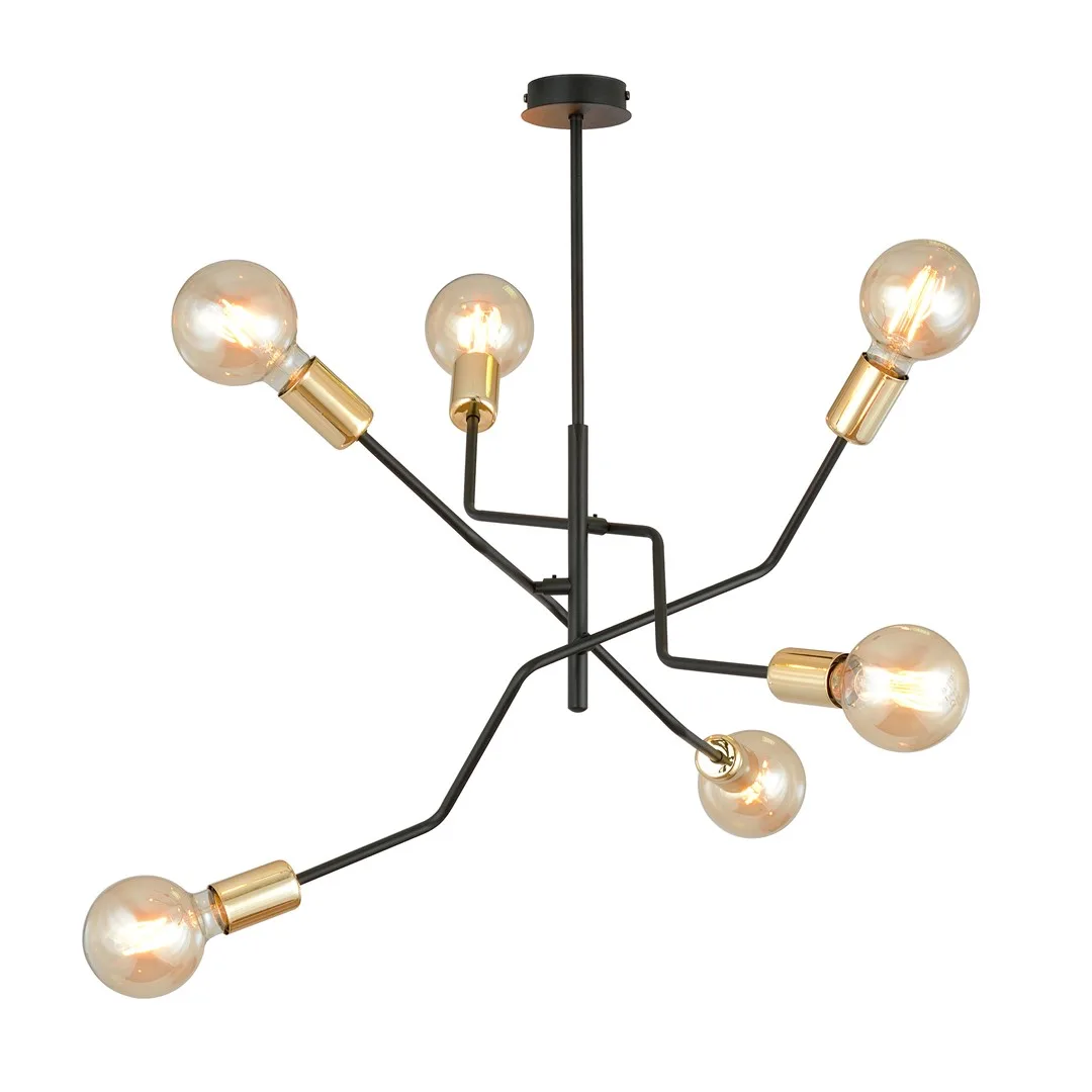 Emibig Lighting - Bolt Ø66 - Taklampa - Svart