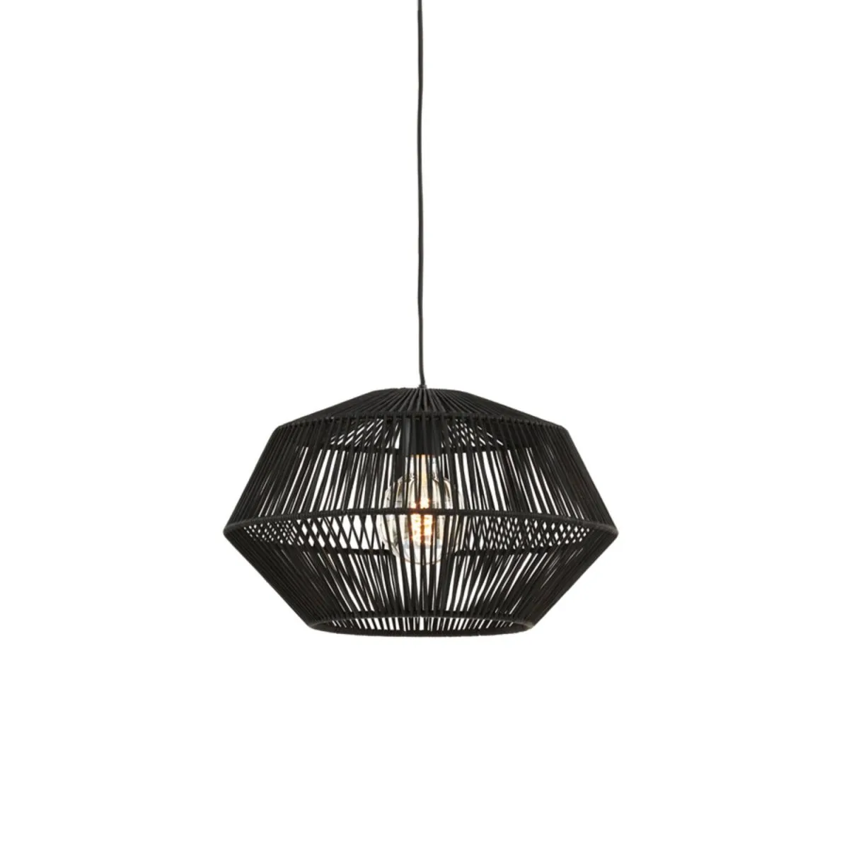 Light & Living - Deya Ø40 - Taklampa - Svart
