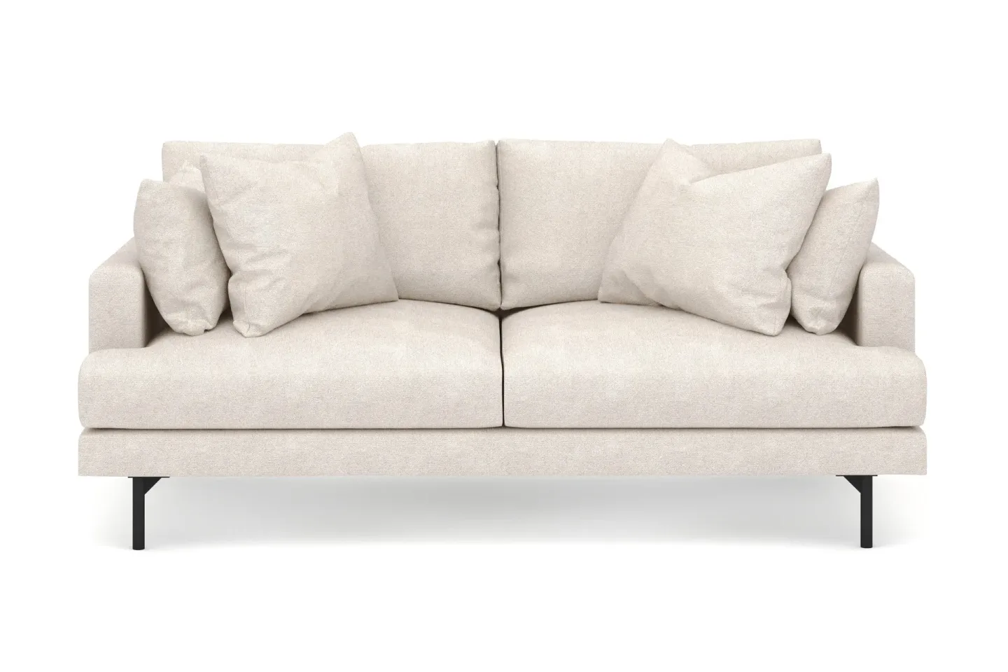 Menard 3-sits Djup Tygsoffa - Beige