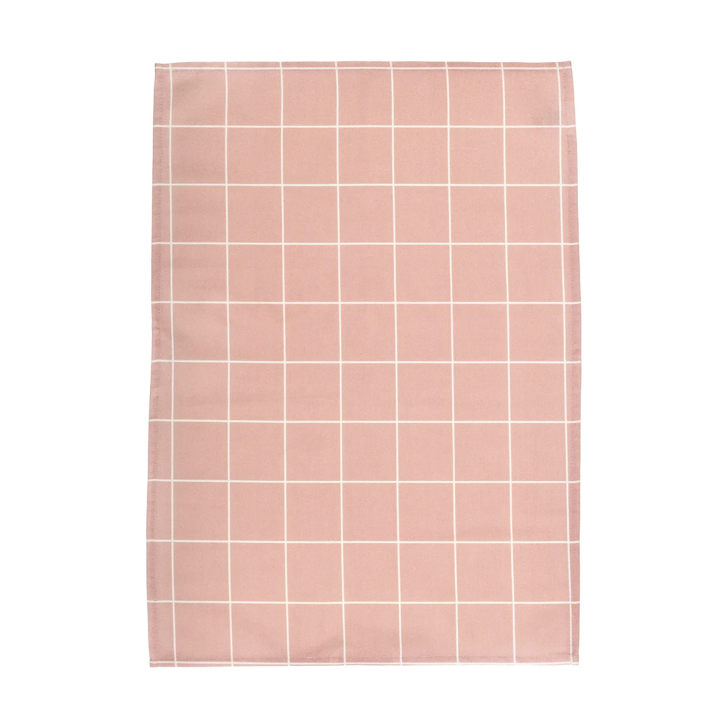 Muurla Checks & Stripes Küchentuch 50x70 cm Pink