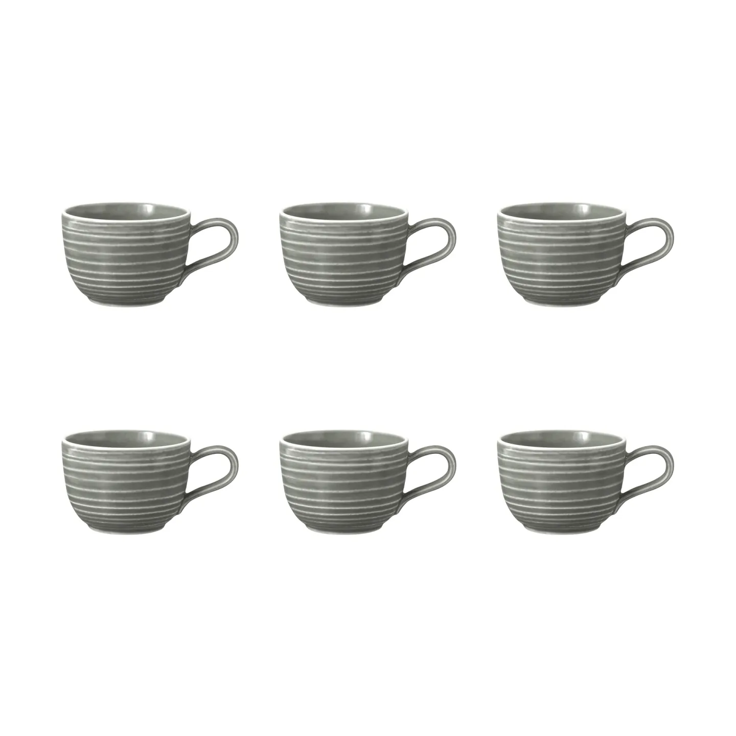 Seltmann Weiden Terra Tasse 20 cl 6er Pack Pearl Grey
