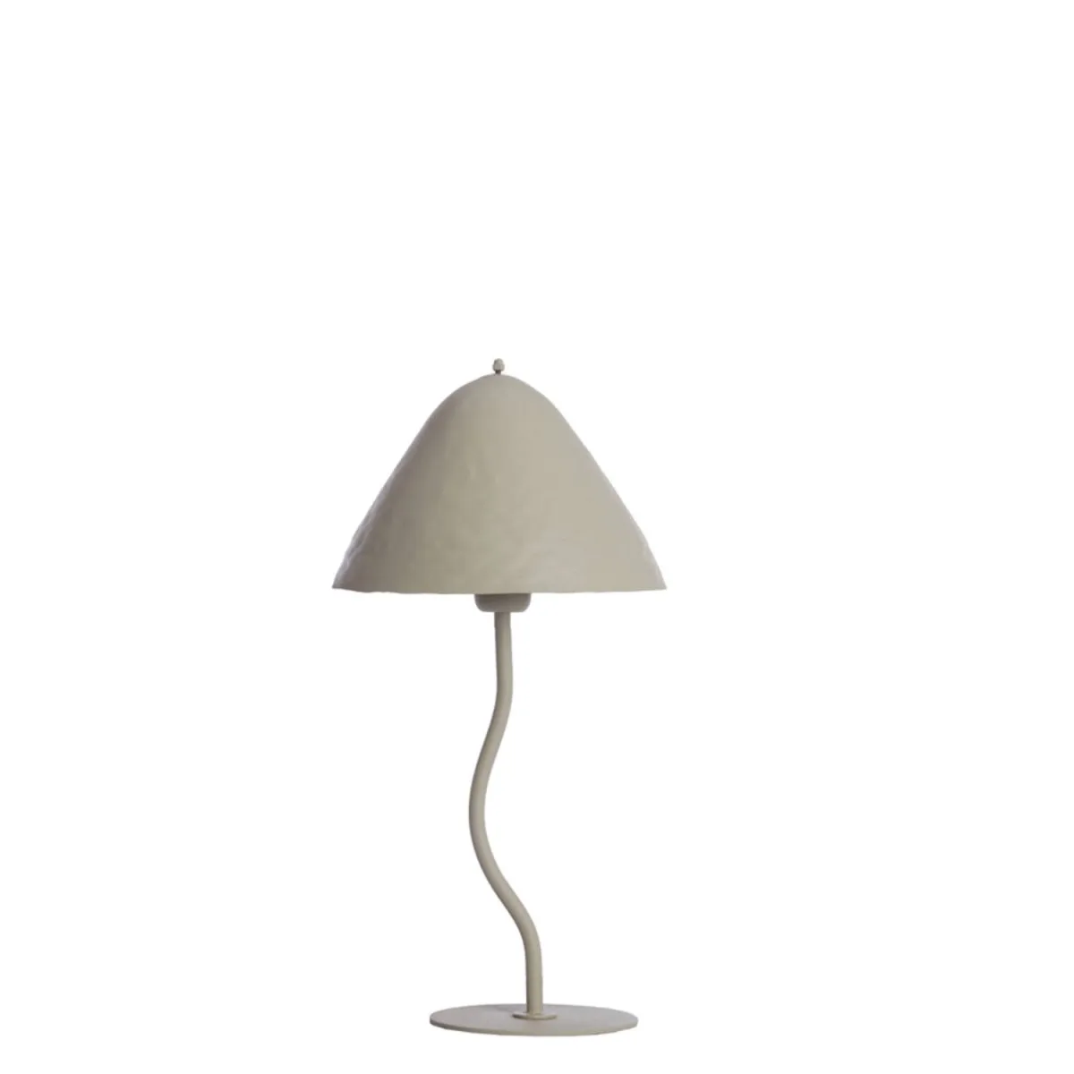 Light & Living - Elimo 50cm - Bordslampa - Ljusgrå
