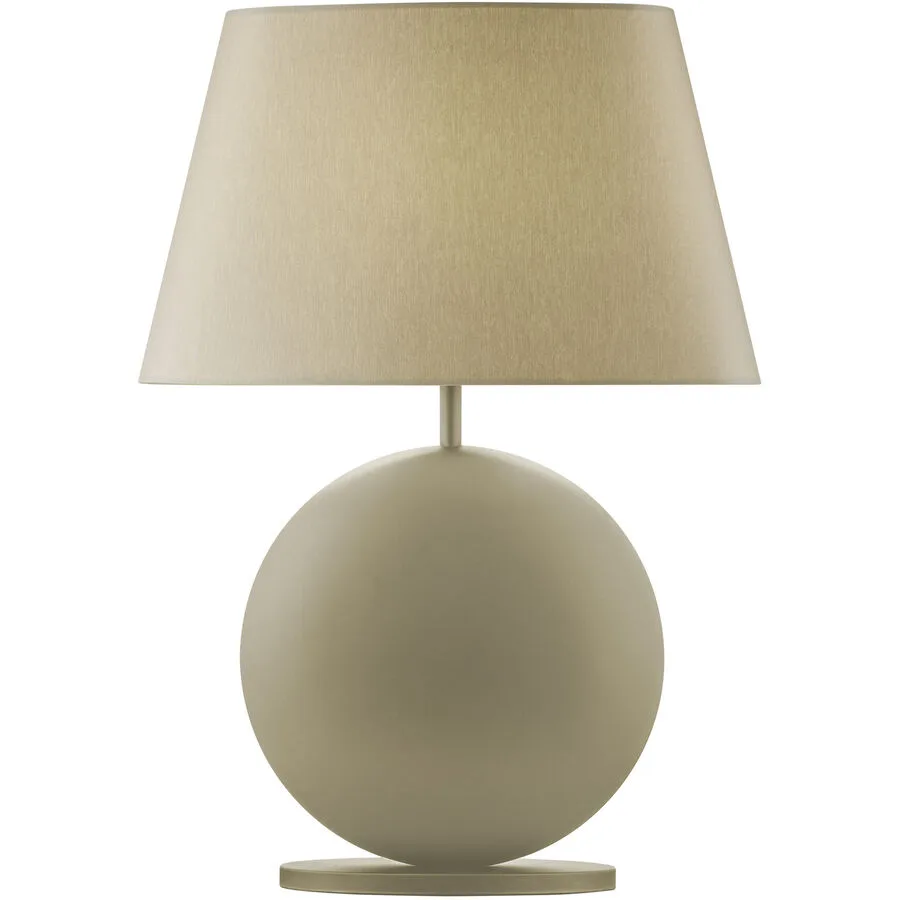 Designer-Tischlampe Bankamp Nero E27 Sand H 51 cm - Material: Eisen