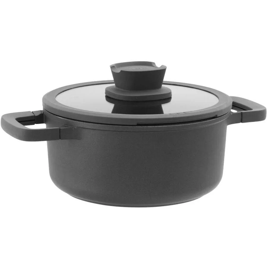 Kochtopf BergHOFF Schwarz Aluminium H 14 D 20 cm