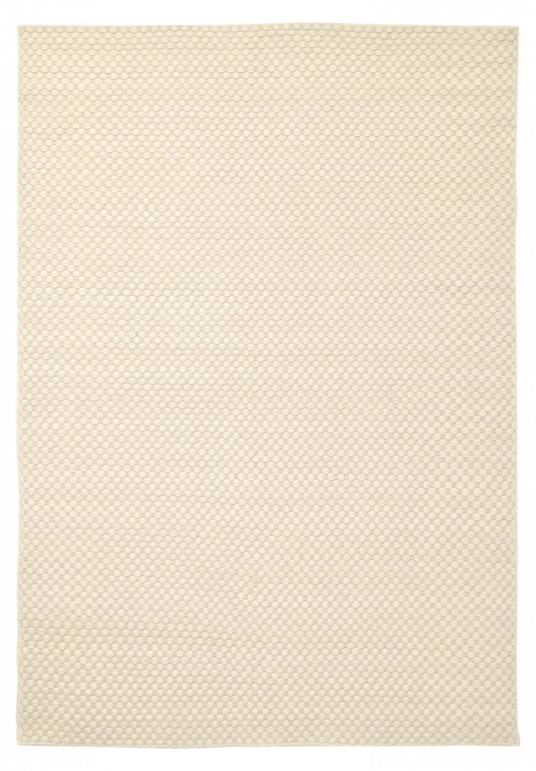 Ullteppe - Ovelia (beige/hvit) (Størrelse: 200 x 290 cm)