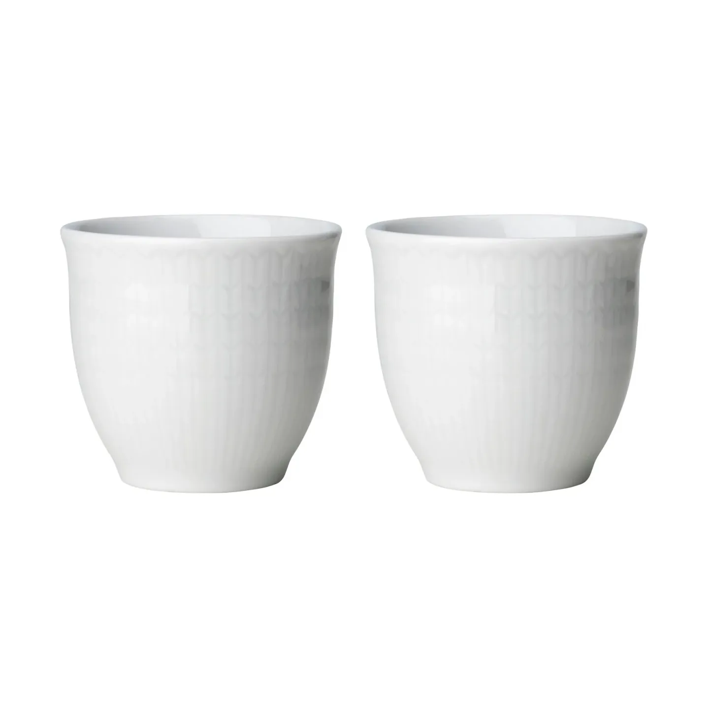 Rörstrand Swedish Grace Eierbecher 2er Pack Schnee