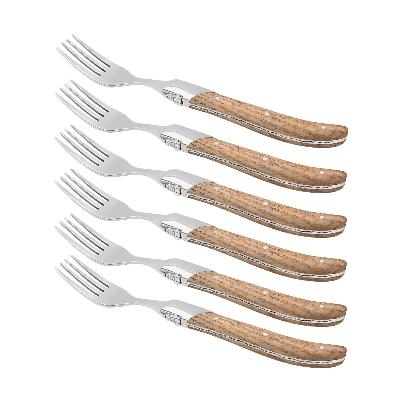 Hâws Laguiole By Hâws Grillmesser 6-pack Oak