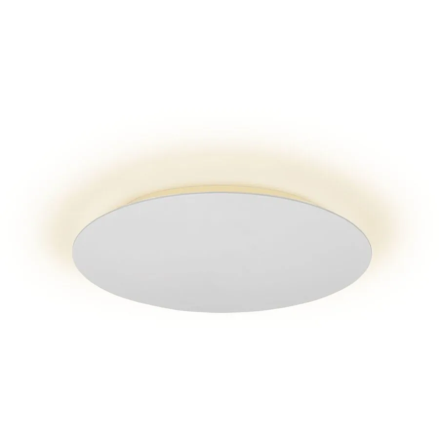 Escale Deckenlampe Blade Weiss Aluminium 34 cm 4 cm - LED - Lichtfarbe: Extra warmweiss - LED Energiesparlampen