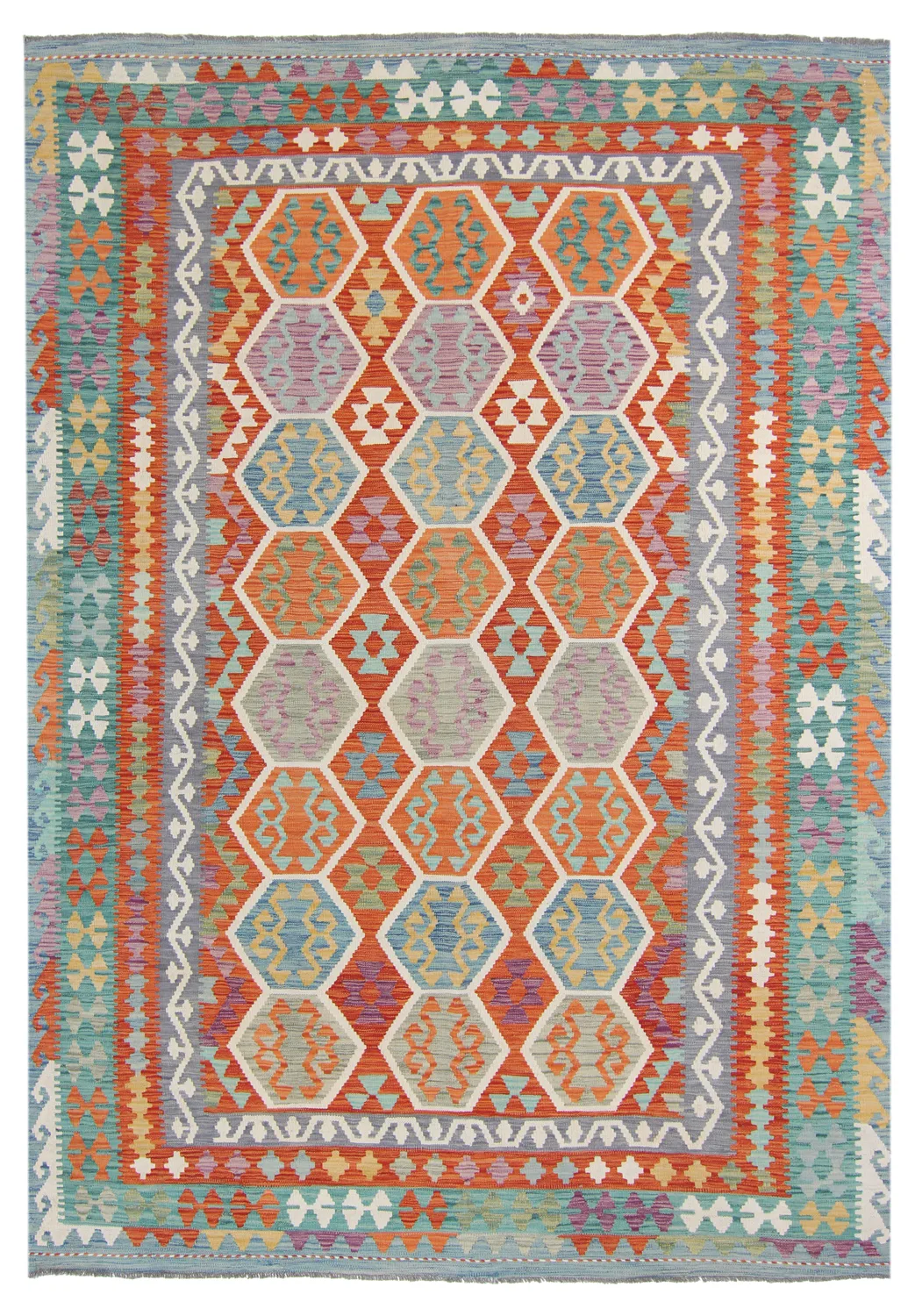 Orientalsk kelimteppe 300 x 213 cm (Størrelse: 300 x 213 cm)