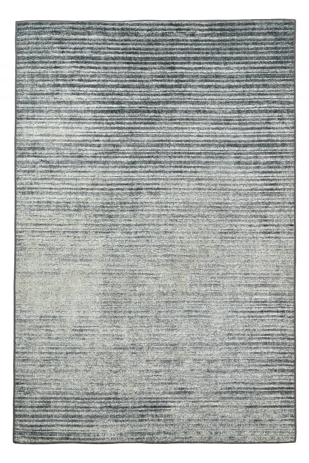 Flatvevd teppe - Elarion (grå) (Størrelse: 150 x 230 cm)
