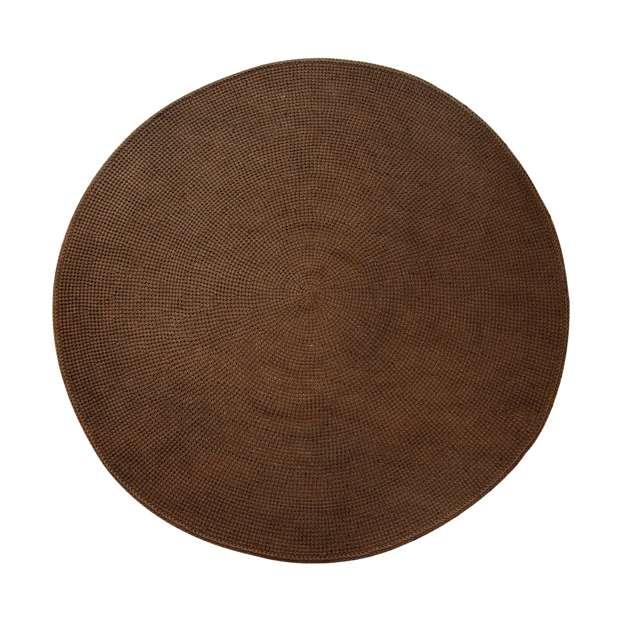 Cane-line Knit matta Ø200 cm Umber brown (Soft Rope)