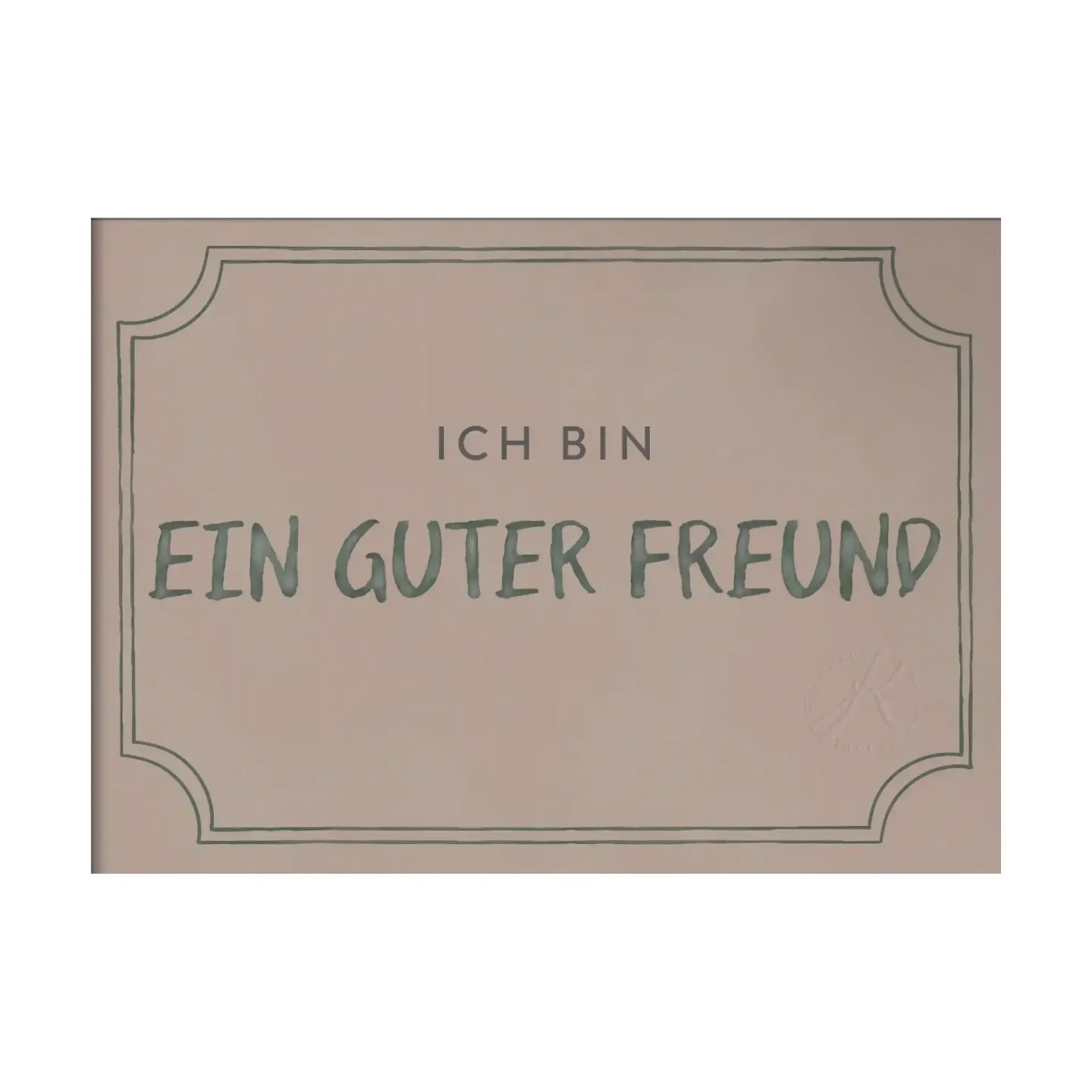 Kunskapstavlan® Freundschaftsdiplom Poster 21x30 cm Dusty rose