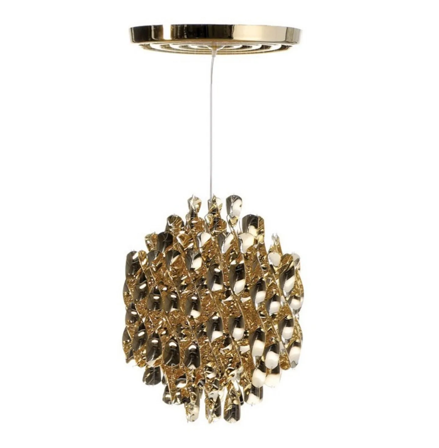 Spiral SP1 Gold - Verpan - Wohnzimmer - Metall