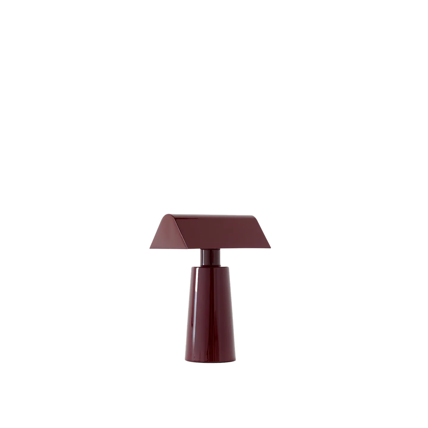 &Tradition - Caret MF1, Dark Burgundy - Portabla lampor - Matteo Fogale - Röd