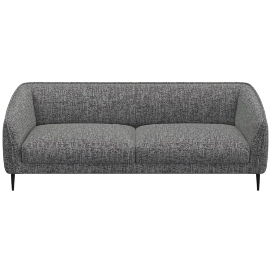 Sofa Fady Ohne Stoff rauchgrau B 217.5 T 74 cm