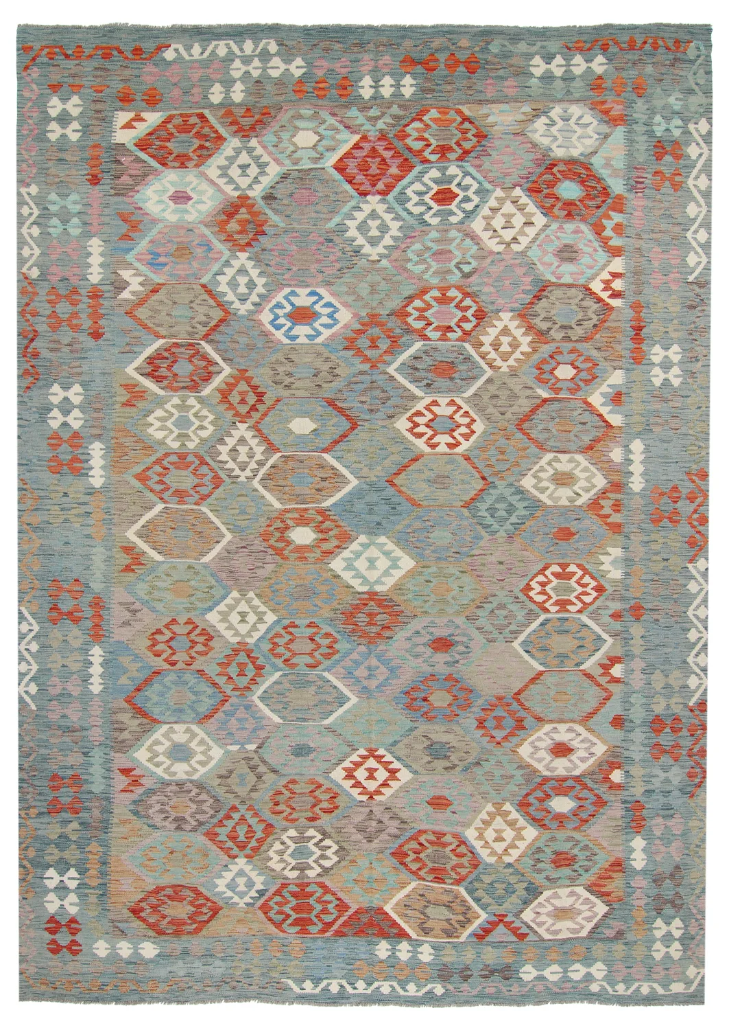 Orientalsk kelimteppe 345 x 251 cm (Størrelse: 345 x 251 cm)