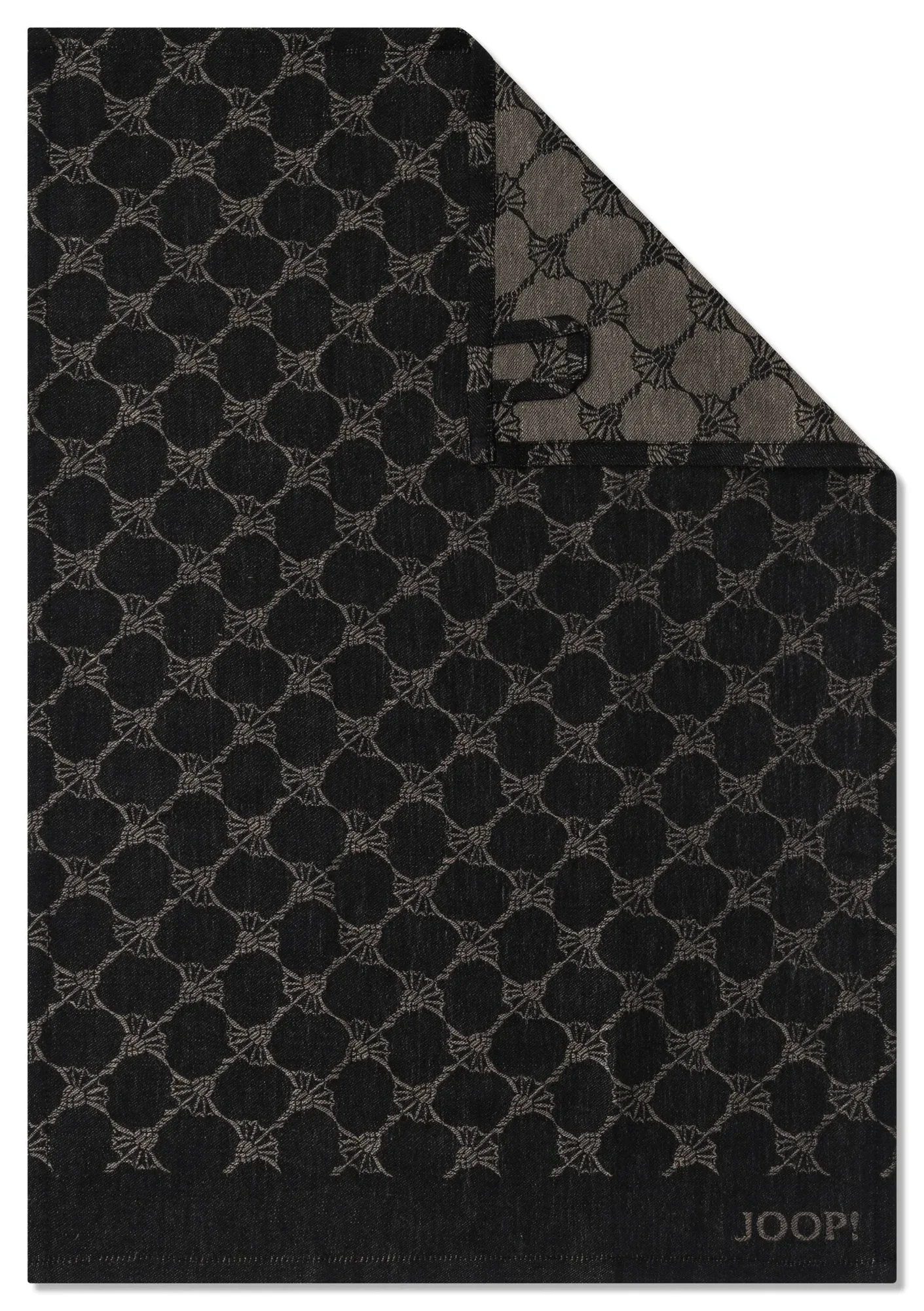 Cawö Geschirrtücher Cornflower, 50 x 70 cm Schwarz | Schubiger Möbel