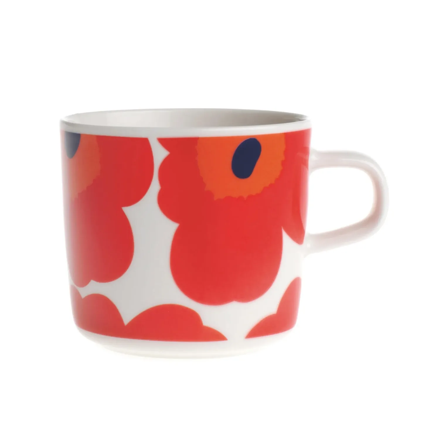 Marimekko Unikko kaffekopp 20 cl röd-vit