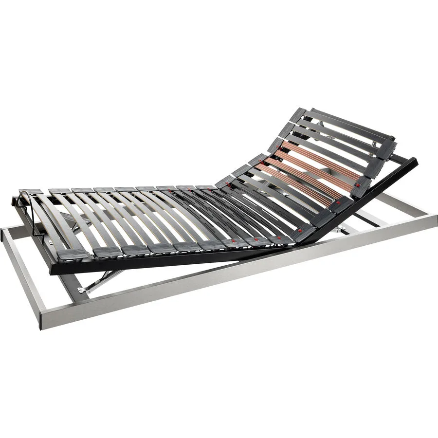 Robusta Einlegerahmen Top Flex Prestige VI Relax grau Holzwerkstoff 100 x 200 cm Manuell