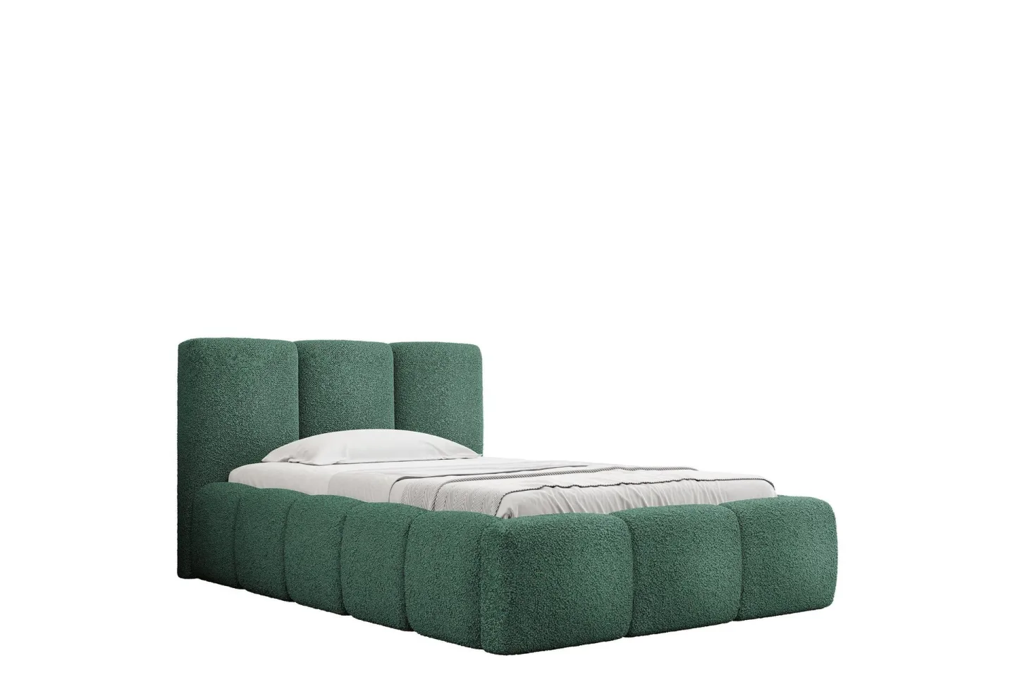 Salvenor Sängram med Förvaring 90x200 cm - Grön