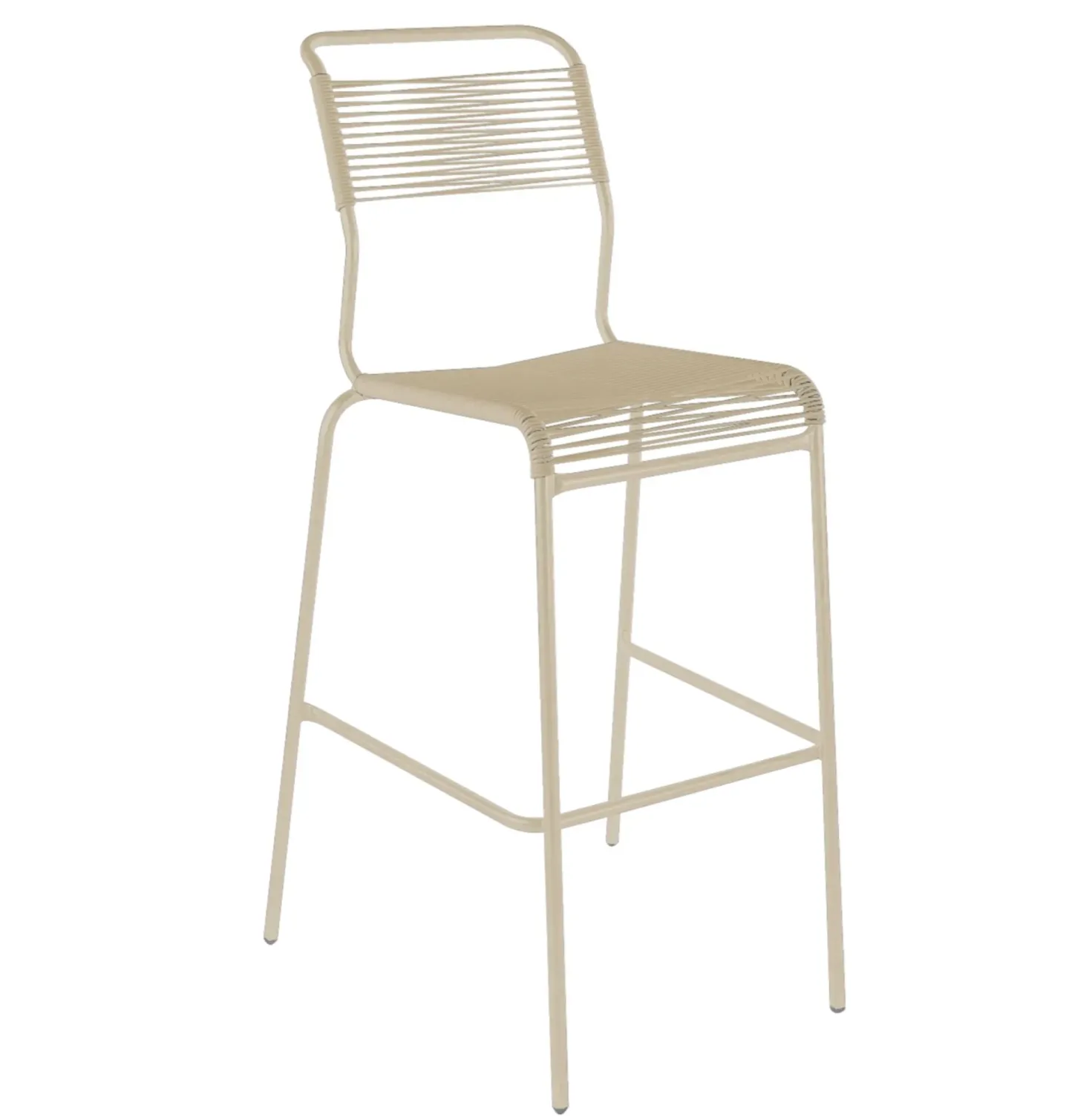 Schaffner Spaghetti-Barstuhl Säntis Beige | Schubiger Möbel