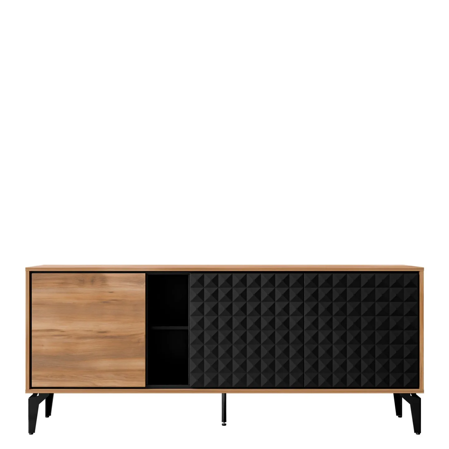 Lorvenn Skänk 190x40 cm - Brun/Svart