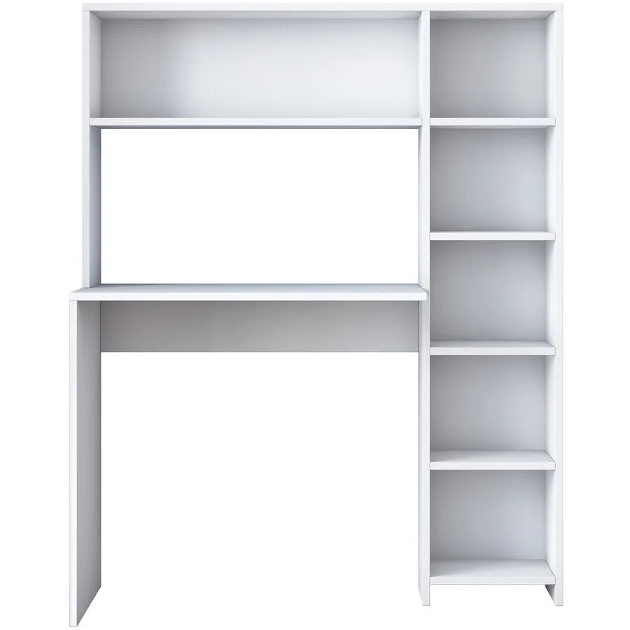 Schreibtisch Georis weiss Holzwerkstoff B 113.2 T 40 cm