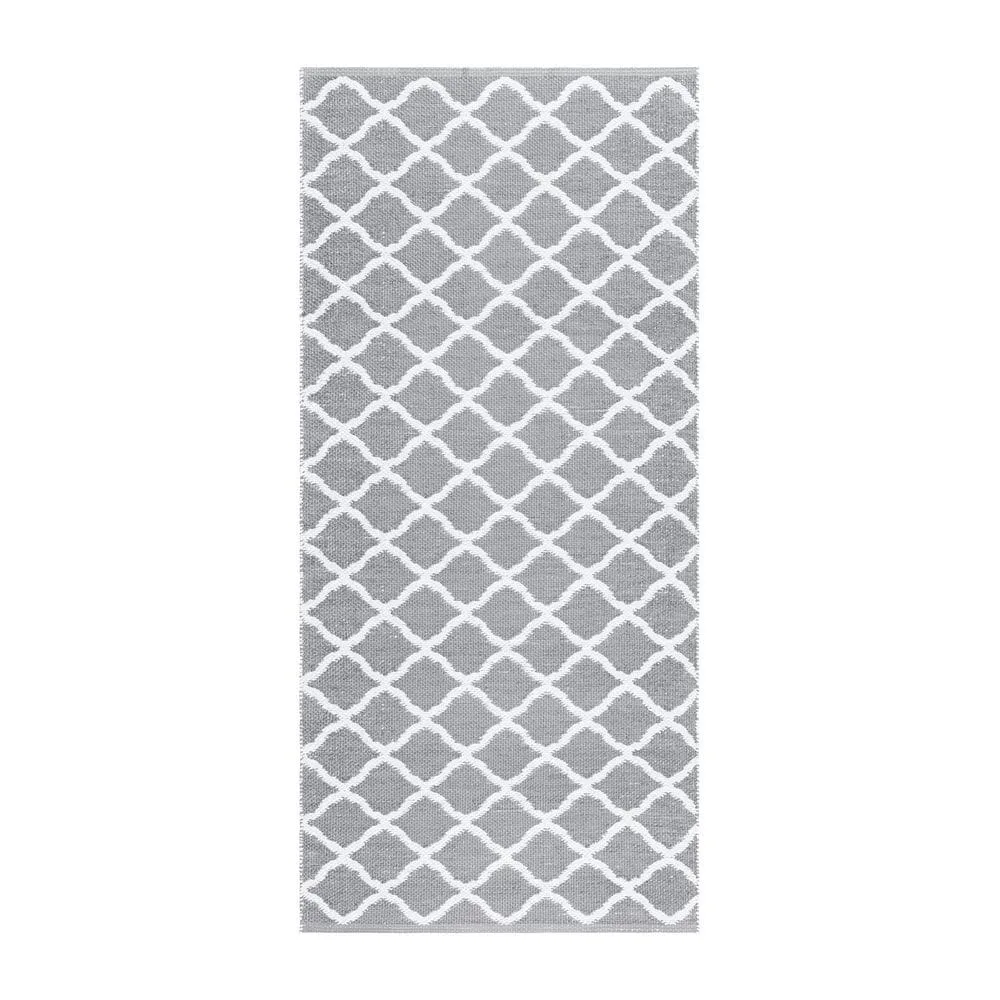 Plastmatta Hilma Wave - 70x150 cm, Grå