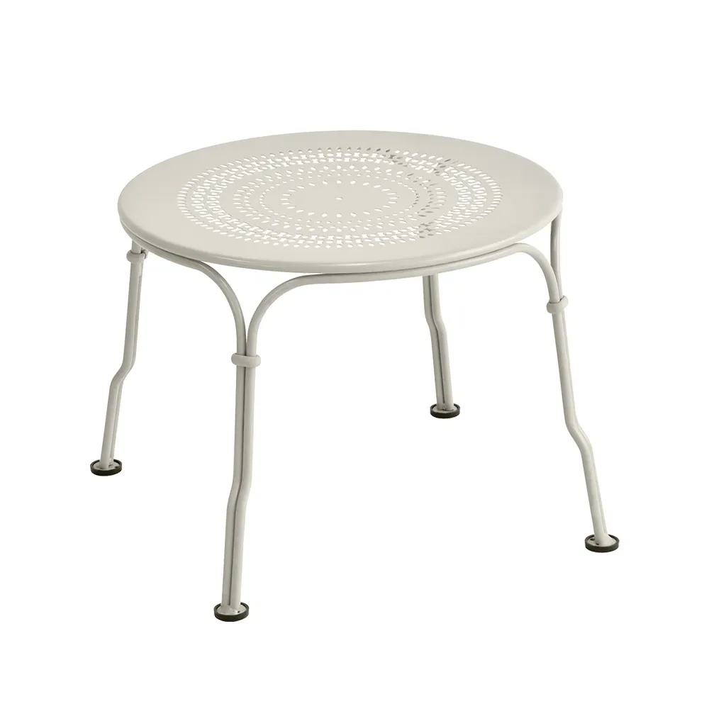 Fermob 1900 bord lågt Clay grey (grå)
