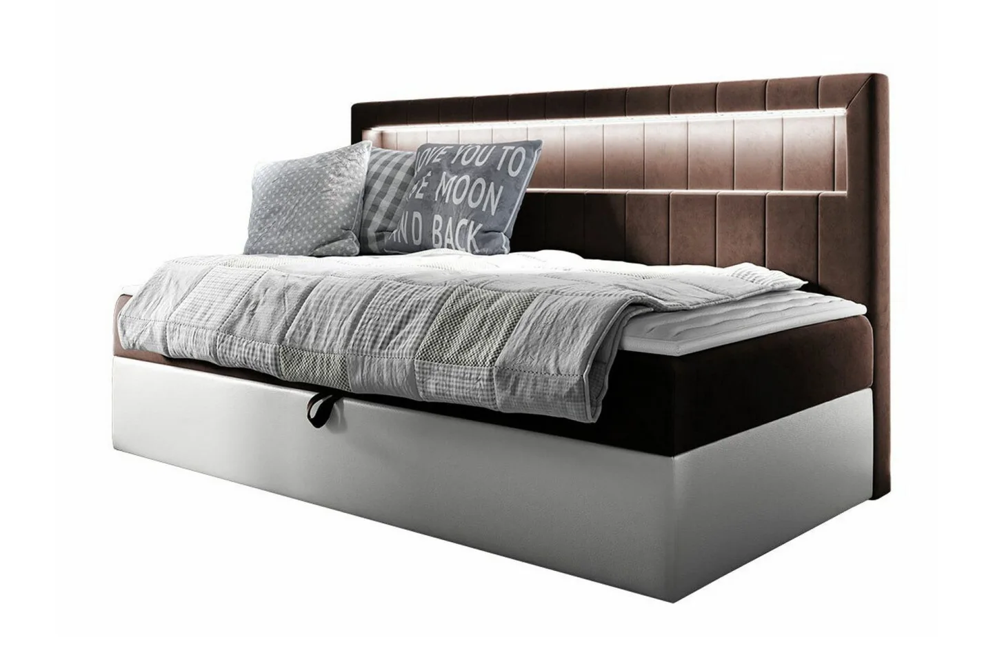 Boisdale Sängram 90x200 cm -