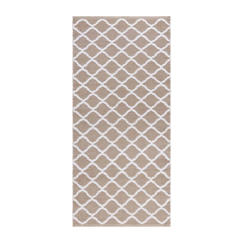 Plastmatta Hilma Wave - 70x150 cm, Linne