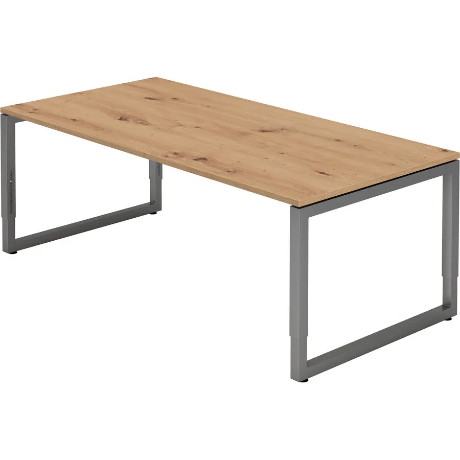 Schreibtisch Office Asteiche Holzwerkstoff B 200 T 100 cm