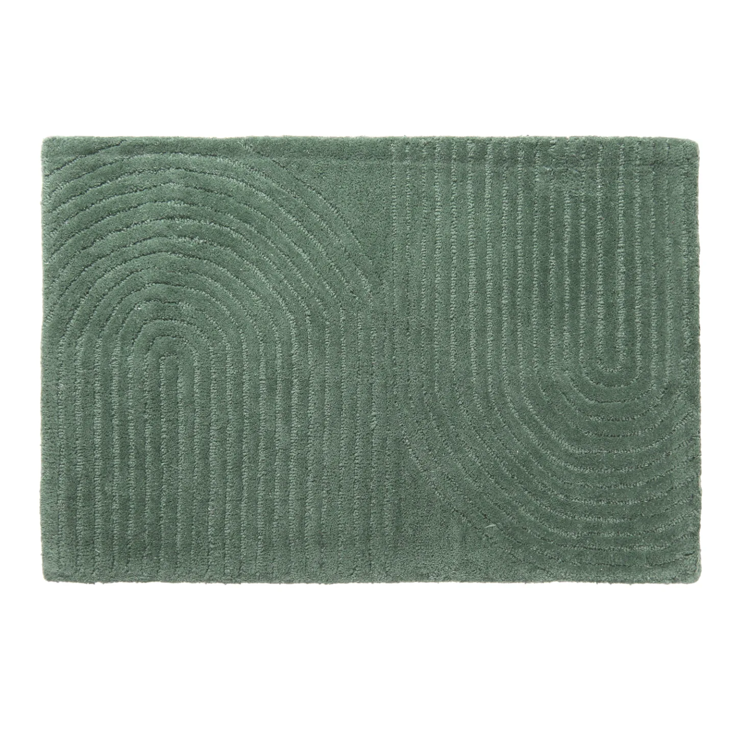 Dørmatte - Celso (mørkegrønn) (Størrelse: 60 x 90 cm)